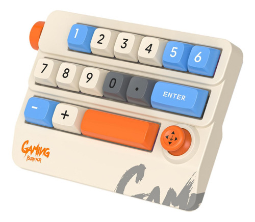 Teclado De Juego Numérico Teclado Mecánico De Fondo Caqui