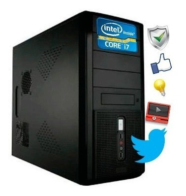 Pc Ar Intel I7 Ssd 240 16gbram Wi Fi Graficos Hd W10 Offic