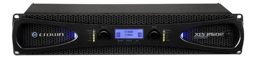 Crown Xls-2502 de dois canais, 775 W a 4 Ohms Rms Potência de saída 1550 W Cor preta