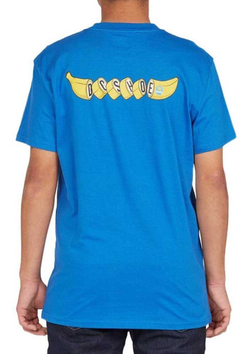 Remera Mc Dc Shoes Bananas Ss Boys Niños 