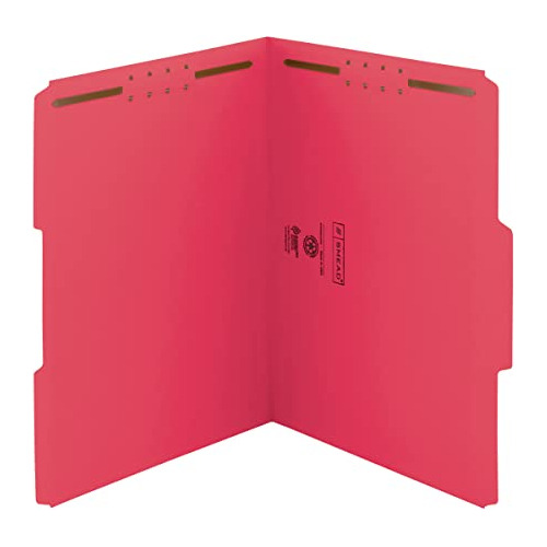 Smead Sujetador Carpeta De Archivos, 2 Sujetadores, Reforzad