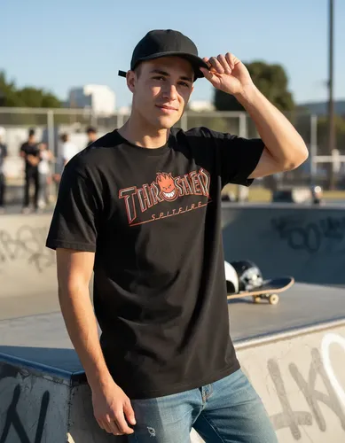 Camiseta Thrasher X Spitfire Bighead Outline | MercadoLivre