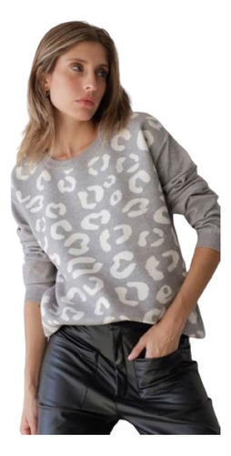 Sweater Bremer Animal Print Tendencia 2024 Envio Gratis