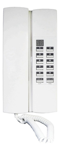 Commax J R Interfon Digital Para 90 Comunicaciones, Privado Color Blanco