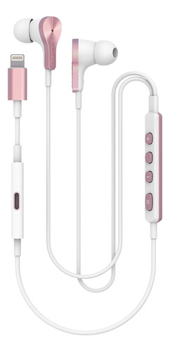 Rayz Pioneer Plus (oro Rosa) Auriculares Con Cable Con Ruido