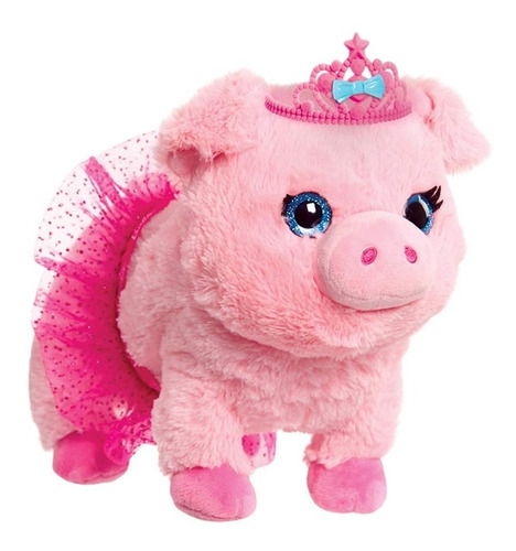 Imagen 1 de 6 de Peluche Barbie Cerdita Baila Conmigo, Mattel Bestoys