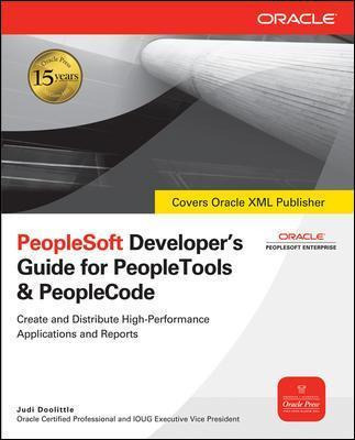 Libro Peoplesoft Developer's Guide For Peopletools & Peop...