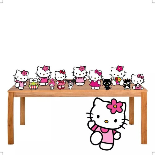 Kit Festa Displays De Mesa E Chão Hello Kitty #sb