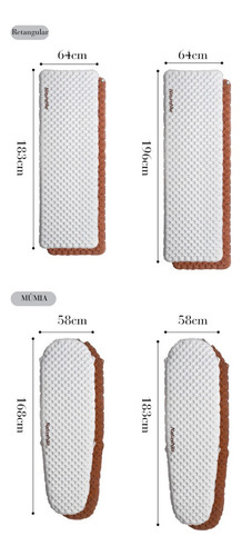 Colchón Inflable Camping Tuye R5.8 Rectangular Naturehike G