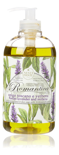 Nesti Dante Romantica Lavender & Verbena, Jabon Liquido 16.9