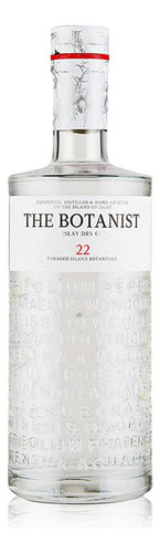Gin The Botanist Islay Dry 700 Ml Cítrico Refrescante, Elegante Y Lujoso