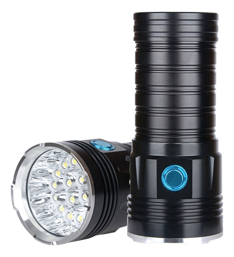 Linterna Tactica Led 18*t6 +3500lm +200m Recarg. K18 Max 1