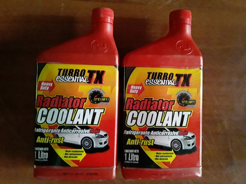 Refrigerante Anticorrosivo Rojo Turbo Tx