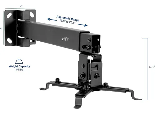 Soporte Para Proyector De Techo O Pared Ajustable Universal
