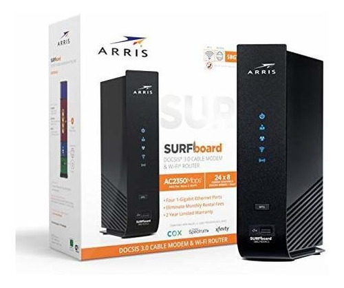 Arris Docsis 2 Tabla De Surf Negro