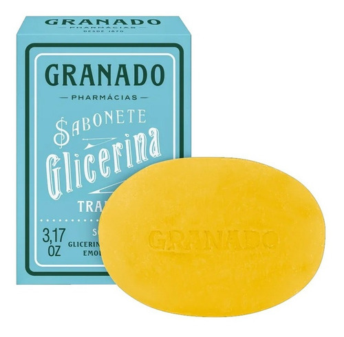 Sabonete Granado Tradicional 90g Sem Perfume C/6 Neutro