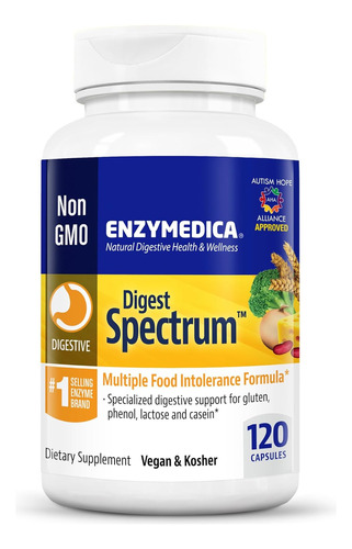 Suplemento Enzymedica Digest Spect - Unidad a $2841