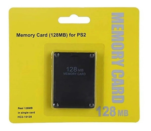 Memory Card 128 Mb Lacrado Playstation 2 Ps2 