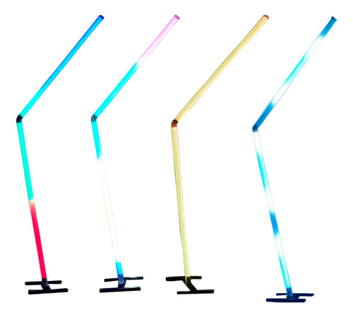 Kit 6 Arcos De Led Rgb Formato Seta Para Eventos Maxi Grua