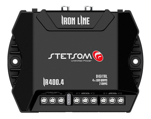 Modulo Potência Stetsom Ir400.4 Amplificador 400w 3 Canais