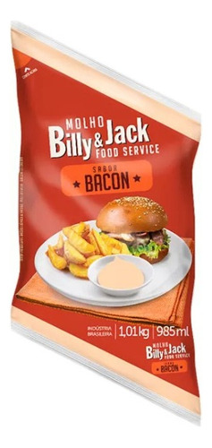 Molho Bacon Billy & Jack 1 L Sache - Food