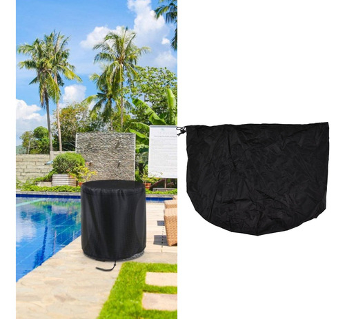 Funda De Mesa Redonda Impermeable Y Silla De Mesa Resistente