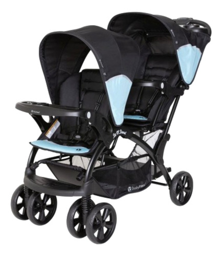 Baby Trend Carriola Doble Sit N' Stand E-73 Azul