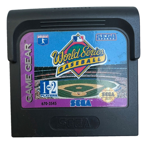 Juego Cartucho Sega Game Gear World Series Baseball