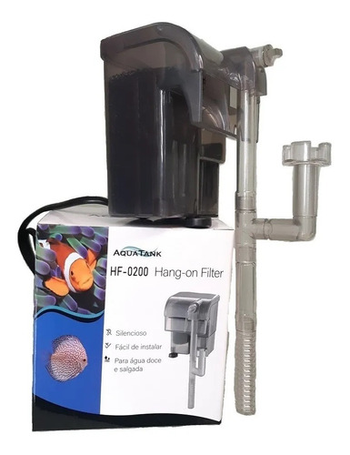 Filtro Externo Hang On Hf-200 Para Aquário De 30 Litros 3w