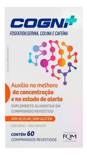 Kit Cogni+ Com 6 Unidades De 60 Comprimidos Revestidos Cada