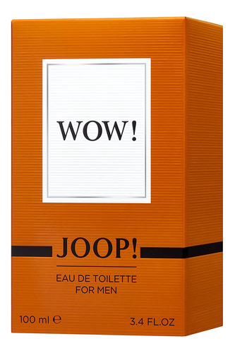 Joop! Wow! Eau De Toilette Masculino 100ml Selo Adipec