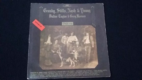 Crosby Stills Nash Young Deja Vu Lp Vinilo Rock