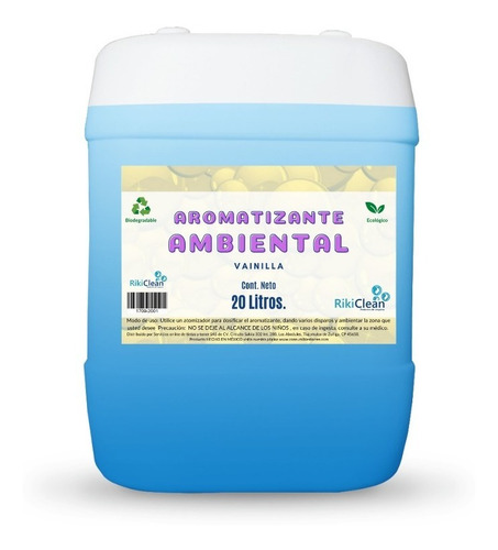 Liquido Aromatizante Ambiental Vainilla 20 Litros