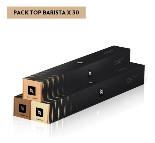 Pack Top Barista X 30 Original
