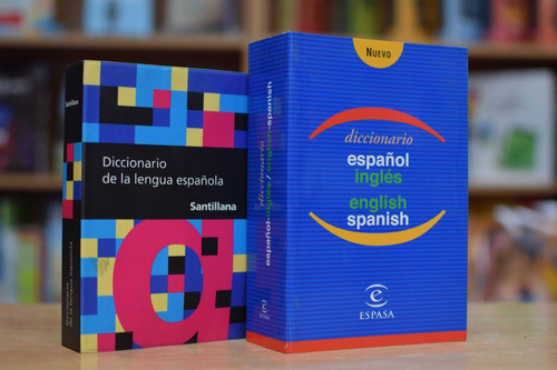  Pack Diccionario Español + Inglés Español
