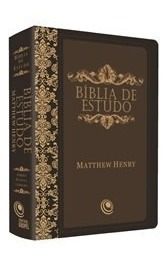 Bíblia De Estudo Matthew Henry  Marrom