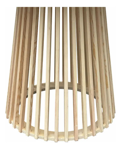 Mesa De Comedor Natural Boho Bali Redonda Fresno Y Pino