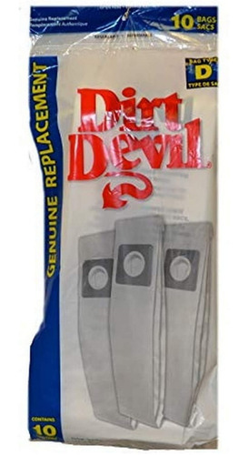 Royal Dirt Devil Bolsa De Papel Tipo D Cuerpo Blando Vertica