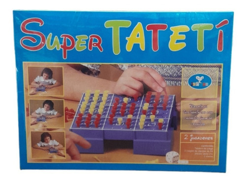 Juego De Mesa Super Tateti 3 En Raya Didactico Estrategia