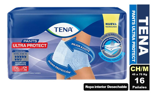 Tena Pants Ultra Protect Pañal Ropa Interior Elige Tamaño