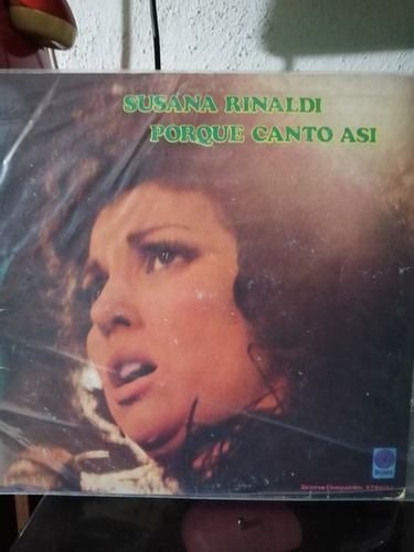 Disco De Vinilo Susana Rinaldi Porque Canto Así (195)