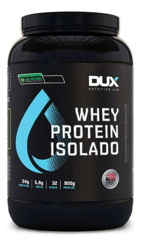 Whey Protein Isolado All Natural Chocolate  900g - Dux