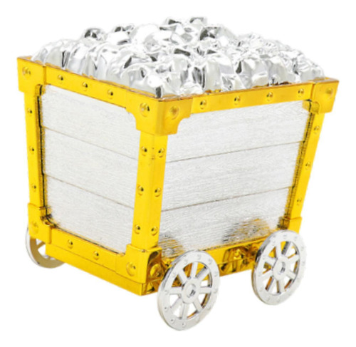 Suministros De Adornos De Carrito De Plata De Oro