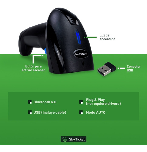 Kit Punto Venta Impresora Tickets Lector Barras Bluetooth