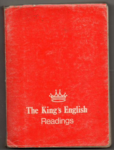 The King's English - Readings - Antiguo 1964 ( Ver Foto 2)