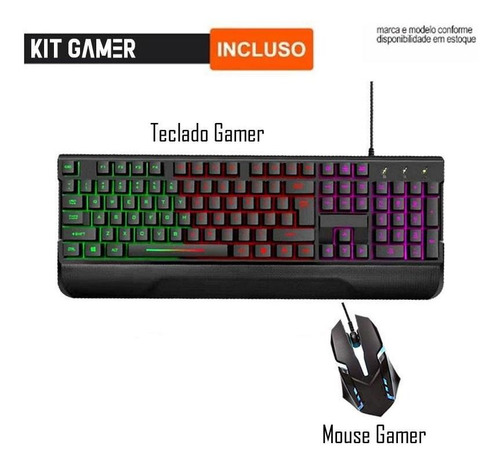 Imagem 4 de 5 de Pc Gamer Completo I5 8gb Hd500 Placa De Video Monitor Hdmi