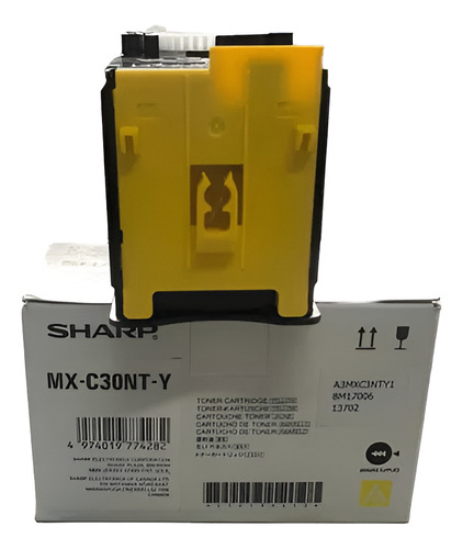 Cartucho Toner Sharp Mx-c300 Mxc300 Mx-c30nt-y Amarelo