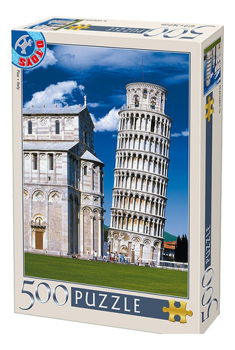 Rompecabezas 500 Piezas Torre De Pisa Marca D-toys