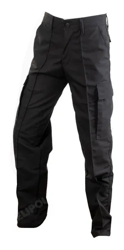 Pantalón Mil-Tec Cargo Militar Tactico Camuflado Hombre