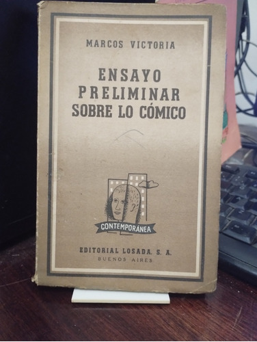 Ensayo Preliminar Sobre Lo Comico - Marcos Victoria